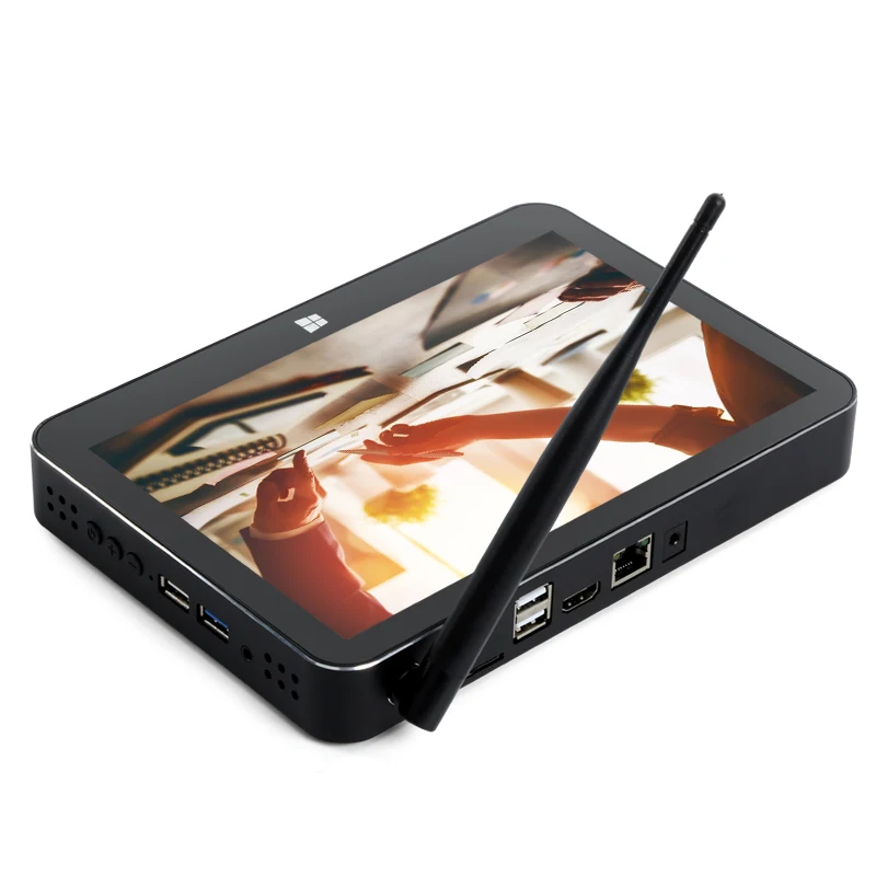 Pipo X11 Мини ПК 8 9 дюймов Windows 10 планшетный 2G 32G BT4.0 1920*1200 HDMI Wifi 4 USB RJ45 металлическая