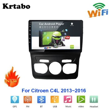 

Car radio Android multimedia player For Citroen C4L 2013~2016 Car touch screen GPS Navigation Support Carplay Bluetooth