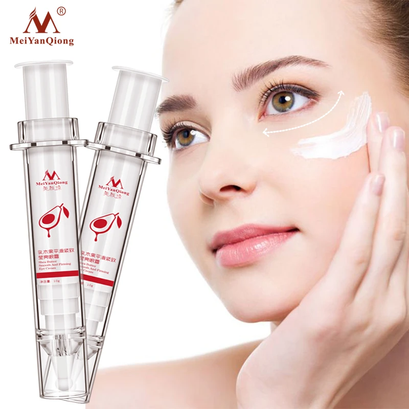 shea butter around eyes