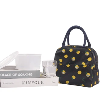 

Insulation Bag Portable Lunch Box Bag Thickened Insulation Bag Korean Outdoor Geometric Waterproof Portable Lunch Boxes Bags