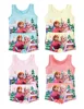 Disney Frozen girls Clothing Set Top and Panties Children Pajamas Sleepwear 2-5T Vest Disney Princess Elsa Anna Suit ► Photo 1/6