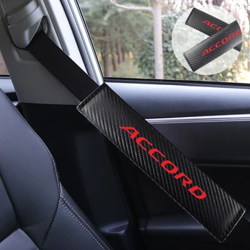 

Car Safety Seat Belt Covers For Honda Accord Car Shoulder Padding Auto Accessories 2Pcs