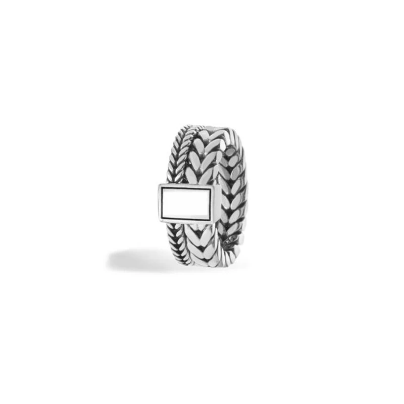 

New Motorcycle Chain Ring Babara Double Ring Stainless Steel Two Variant Combine Ring For Women Men VR386