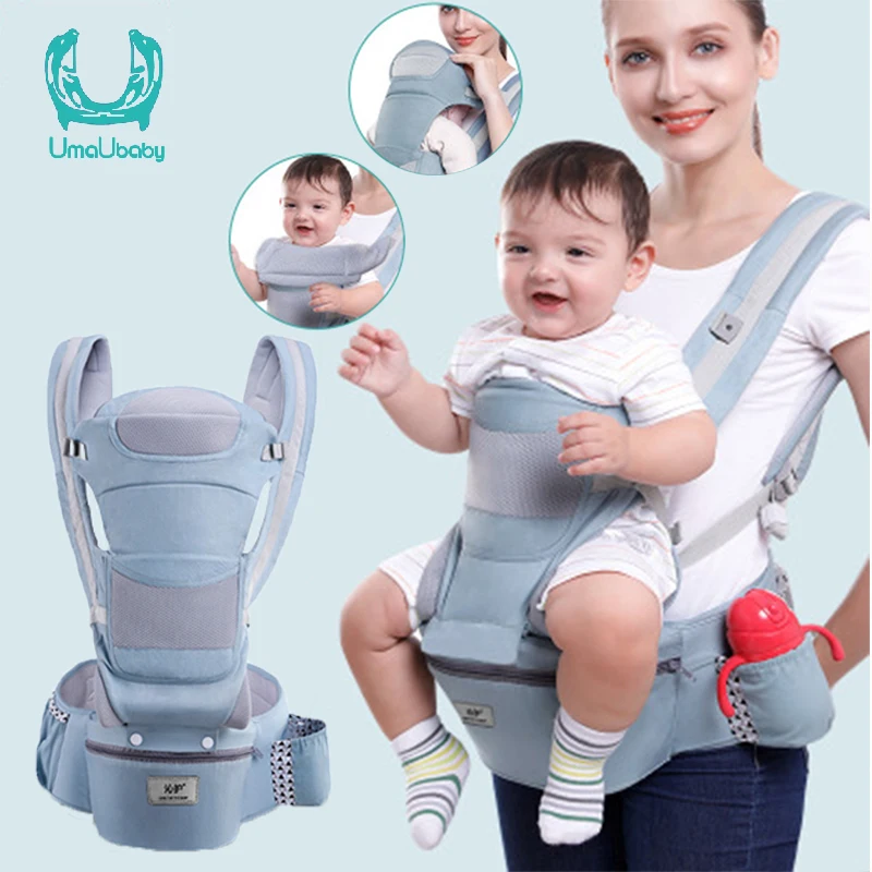 Umaubaby 0~36 baby carrier Infant Ergonomic Carrier Front Facing Kangaroo Sling For Newborns Baby Wrap Sling for Baby Trave Umaubaby 0~36 baby carrier Infant Ergonomic Carrier Front Facing Kangaroo Sling For Newborns Baby Wrap Sling for Baby Trave