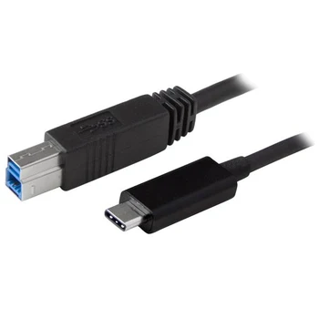 

StarTech.com USB31CB1M USB cable 1 m 3.2 Gen 2 (3.1 Gen 2) USB C USB B Black
