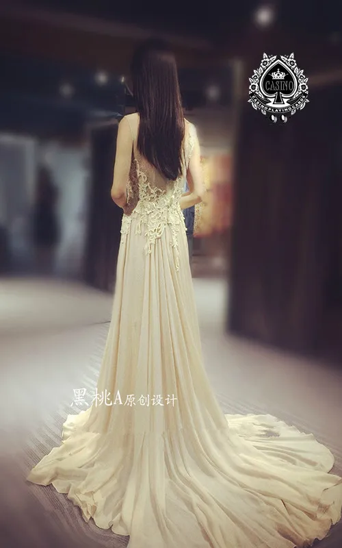 Vestidos, длина до пола, Кружевная аппликация, v-образный вырез,, Хит, сексуальное длинное шифоновое платье трапециевидной формы для выпускного вечера, Формальное вечернее платье для матери невесты