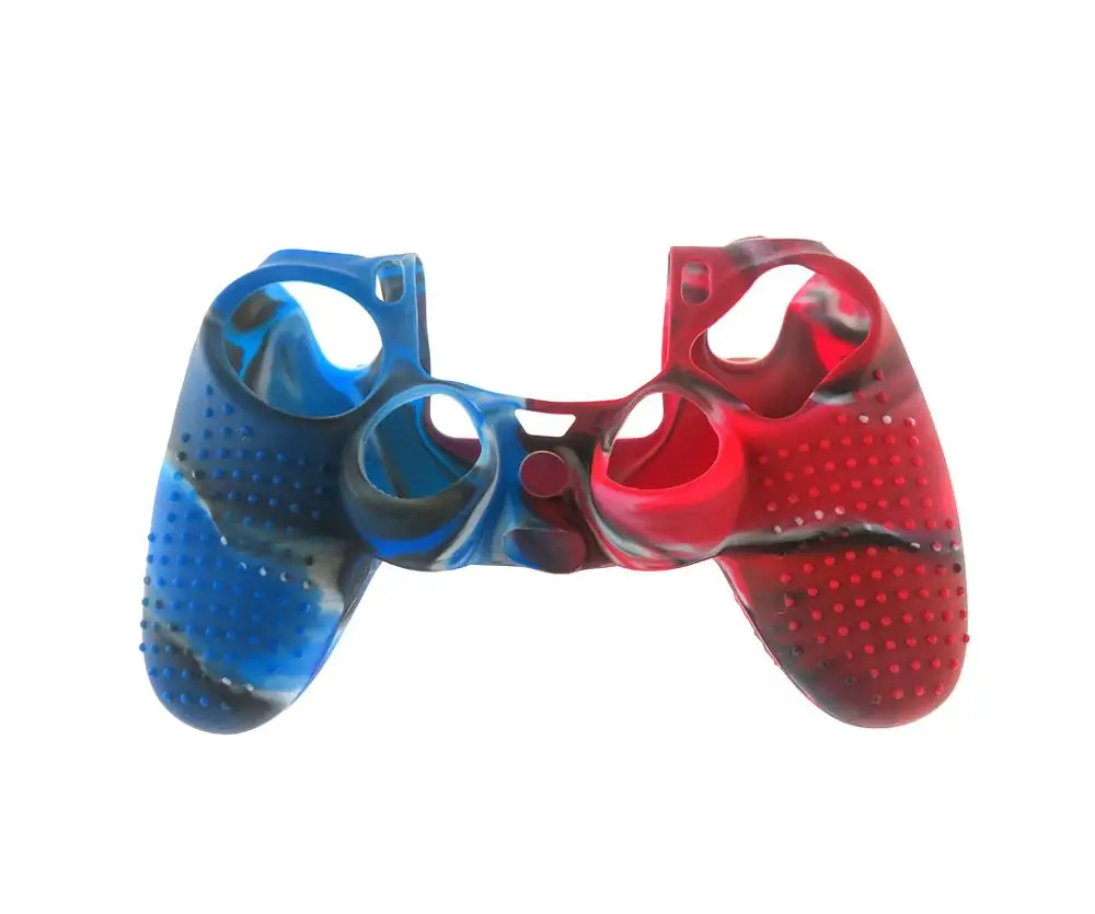 10 шт. силиконовый чехол для Dualshock 4 PS4 Pro тонкий чехол для контроллера и ручки для большого пальца для playstation 4 аксессуары для игр