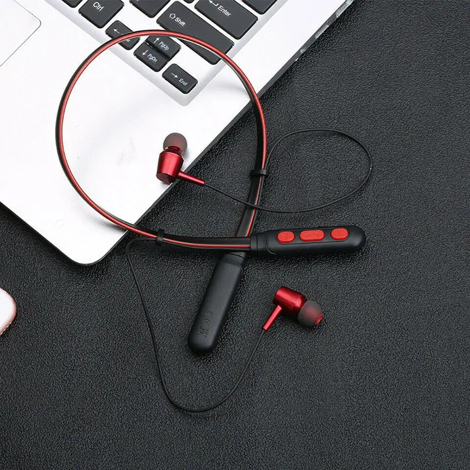 MeterMall Bluetooth 5,0, беспроводные Bluetooth наушники, спортивные наушники для бега, стерео гарнитура с супер басами, беспроводная гарнитура