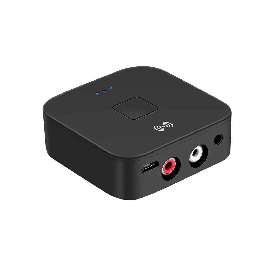 Bluetooth 5.0 RCA Audio Receiver APTX 3.5mm AUX Jack Music Wireless Bluetooth Adapter With NFC for Car TV Computer Speakers