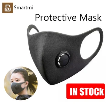 

5PCS Smartmi Anti-Haze Professional Protective Face Cover Face Mask PM2.5 Haze Protector Mouth Masks with Breath Valve