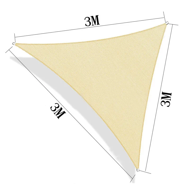 Песок УФ Блок солнцезащитный навес парус УФ Блок водонепроницаемый парус тент навес Идеальный Открытый Патио Сад Кемпинг и туризм солнцезащитный навес