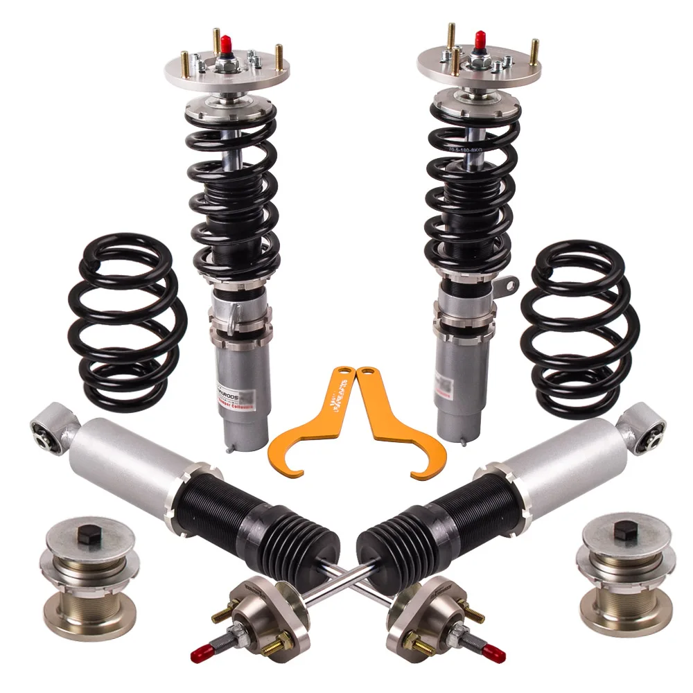 24 способа демпфер Coilover для BMW E46 3 серии 320i 323i 325i 328i 330i M3 серый Coupe Estate Touring Suspension