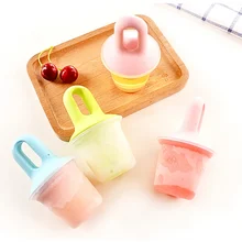 Самодельная форма для мороженого, кубика льда, форма для сока с ручкой, многоразовые формы для мороженого