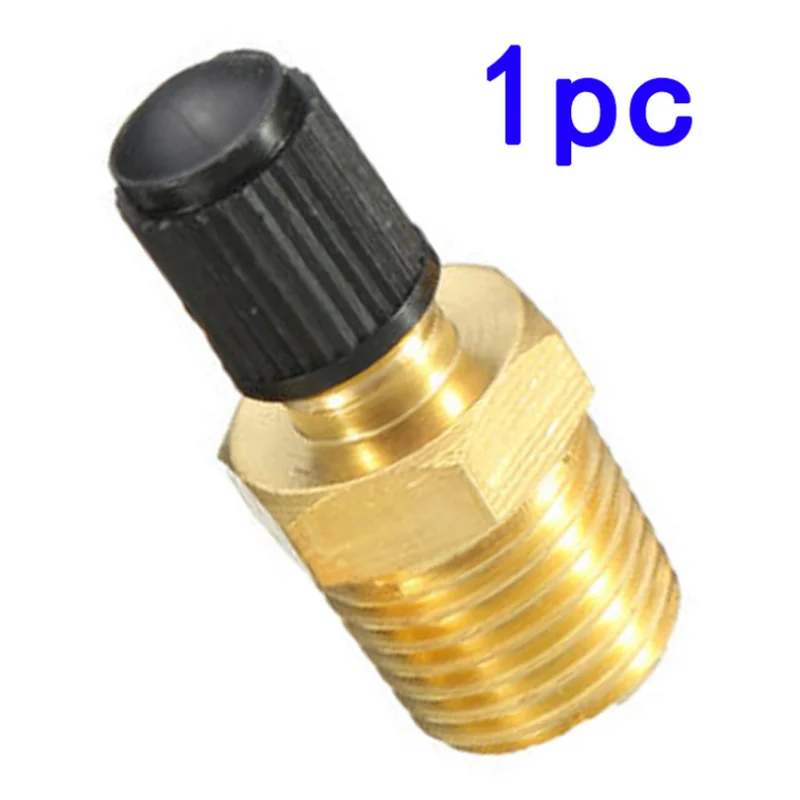 Luft Kompressor Tank Füllung Ventil Tank Füllen Stecker 1/4Pcs 1/4 Zoll NPT  MPT Solide Messing luft Kompressor Tank Füllen Ventil - AliExpress