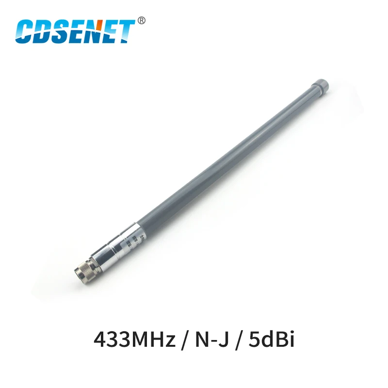 

433MHz Lora Antenna Outdoor Fiberglass Antenna Omni N Male Long Range Signal Amplifier for Base Station Repeater TX433-BLG-48
