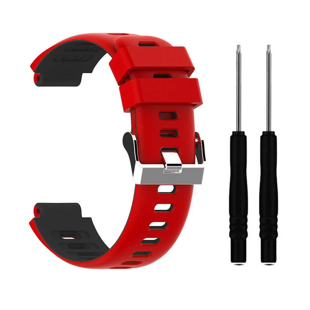 Умные часы 22 мм мягкий силиконовый сменный ремешок с браслетом для Garmin Forerunner 235/220/230/620/630/735x