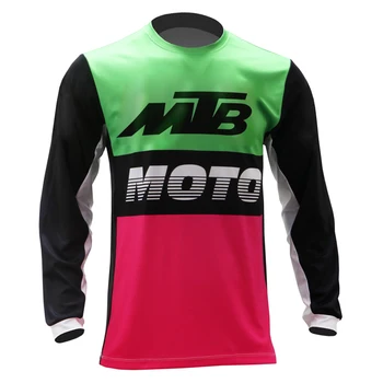 

2020 MX Motocross jersey with mesh side pro cross-max moto Jersey all mountain bike clothing MTB T-shirt DH BMX cycling shirt