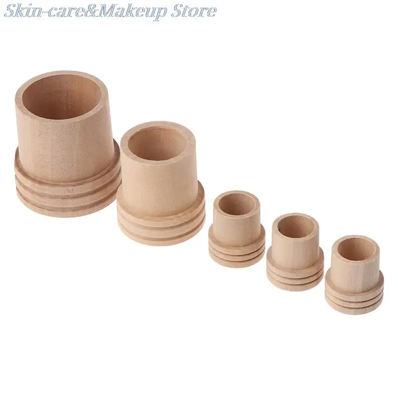 3pcs Wooden Moxa Extinguisher Roller Roll Holder Stick Moxibustion Device | Красота и здоровье