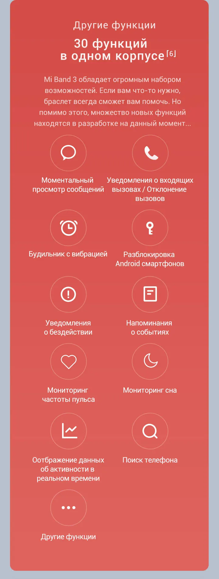 Фитнес-браслет Xiaomi Mi Band 3