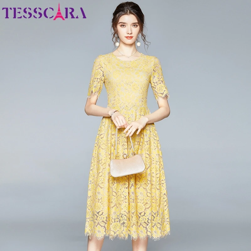 Yellow Elegant Dresses Wedding Yellow Lace Dress Wedding Women Blue