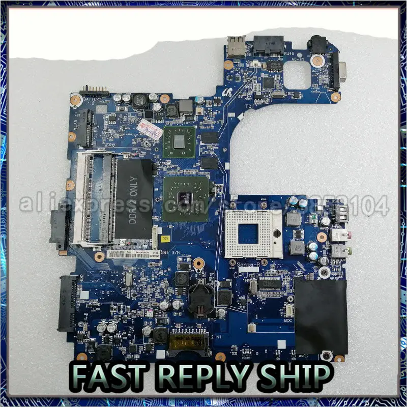Материнская плата для ноутбука Samsung R60 графика X2400 свободная системная компьютера