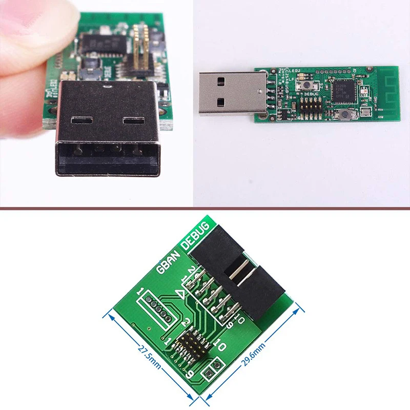 XO0316B Для модуля анализа Zigbee CC2531 анализатор протокола USB Dongle& BTool+ загрузчик - Комплект: XO0316B