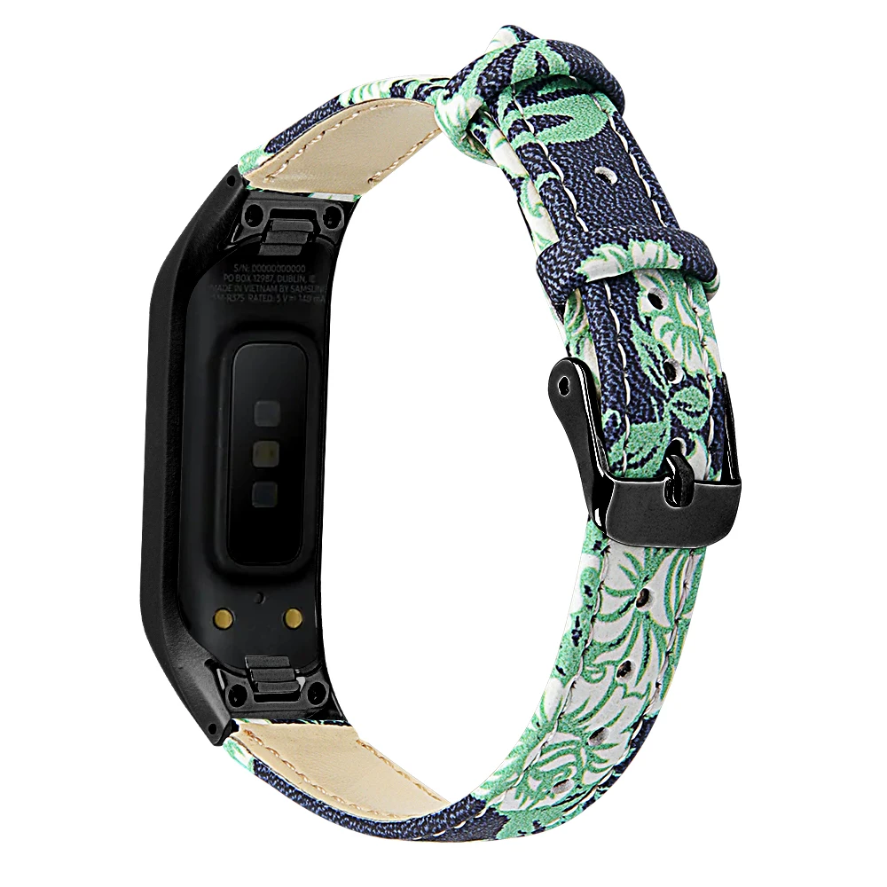 Подлинный классический кожаный ремешок для samsung galaxy fit-e SM-R375 ремешок с чехлом с пряжкой Шестерня классические ремешки бизнес-часы
