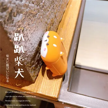 

3D Cute Cartoon Lying Down Japanese Shiba Inu Soft Silicone Thin Headphone Cases For Apple Airpods 1 2 Pro Animals Headset Cover