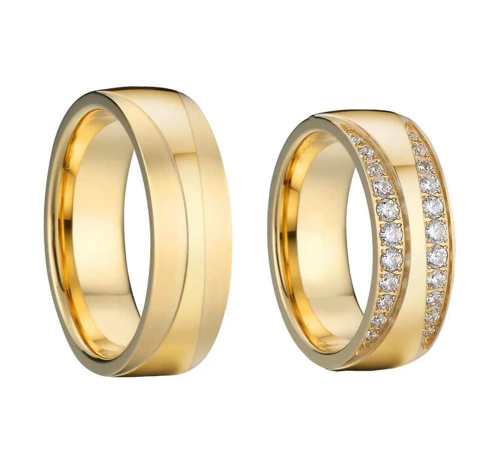 На заказ большой Alliance Love 10 мм обручальное кольцо пара колец набор для мужчин и женщин
