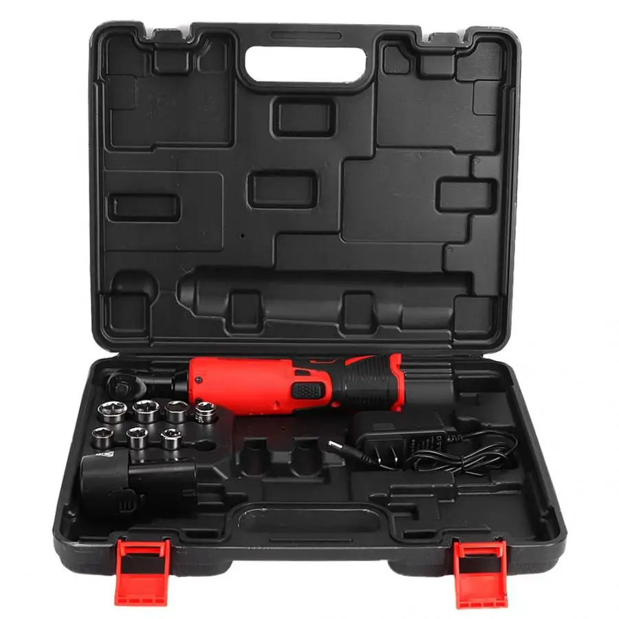 

Ratchet Spanner Kit Wrench Set 3/8in Rechargeable Electric Ratchet Spanner Kit with LED Car Repair Tool US 110-240V Tools Set