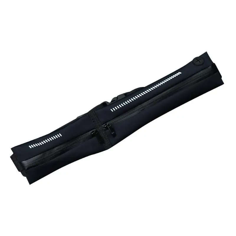 Black Прочная поясная сумка, износостойкая поясная сумка, водонепроницаемая сумка для бега, бега, велоспорта, спорта, фитнеса, телефона, сумка - Цвет: Black