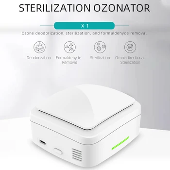 

Ozone S-terilizer Household Air Purifier Refrigerator S-terilizer Eliminator Deodorization for Car Office Home Ozone Machine