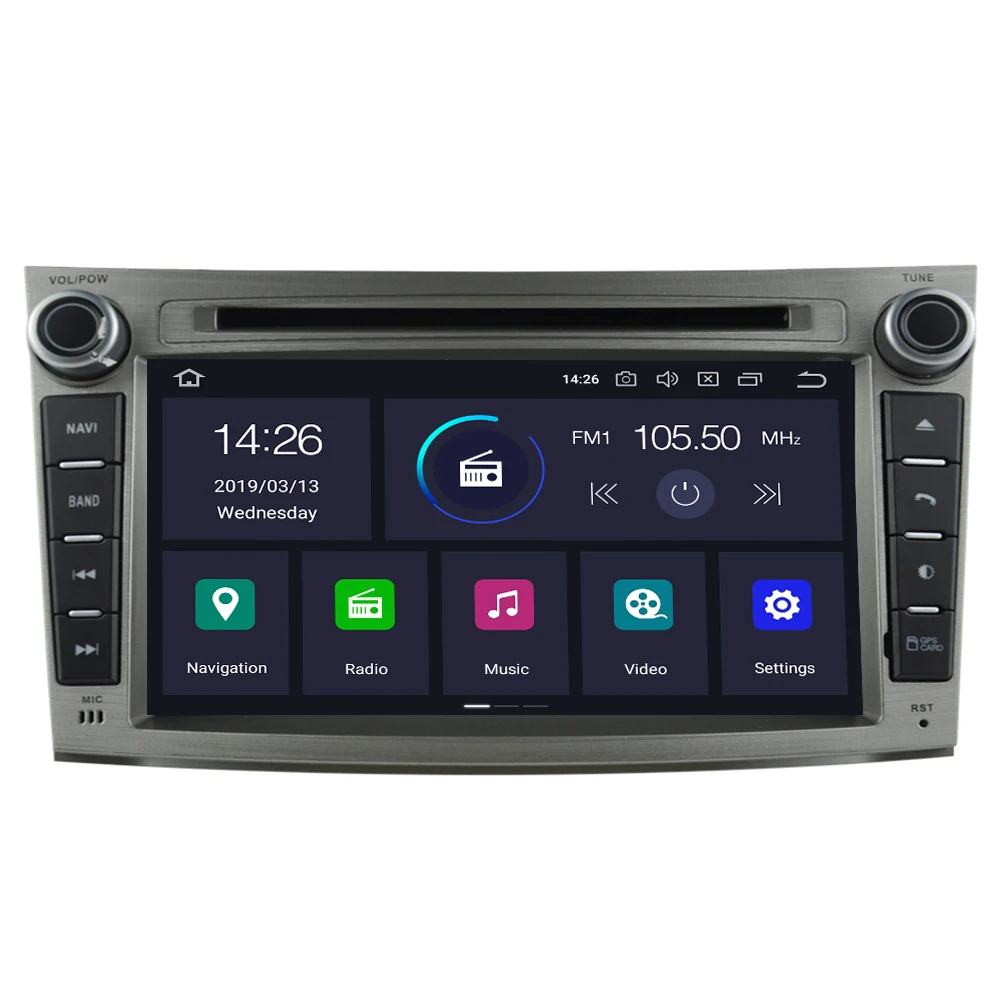 Android 10 8 Core RAM 4GB ROM 32GB Car GPS Auto Radio Screen DVD Player For Subaru Legacy Outback 2009-2014 Free map and camera |