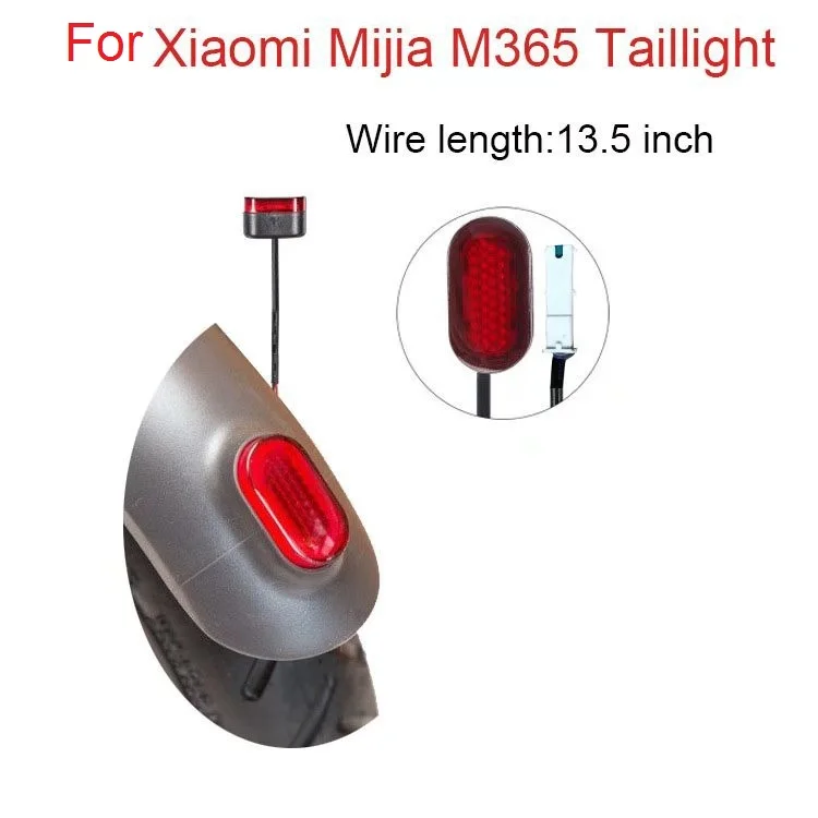 

For XIAOMI MIJIA M365 Electric Scooter Light Taillight for Xiaomi M365 M187 Pro Rear Tail Light Safety Warning Stoplight Upgrade