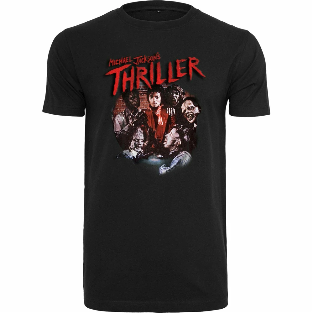 Merchcode Shirt - Michael Jackson Thriller Zombies Birthday Gift Tee | Мужская одежда