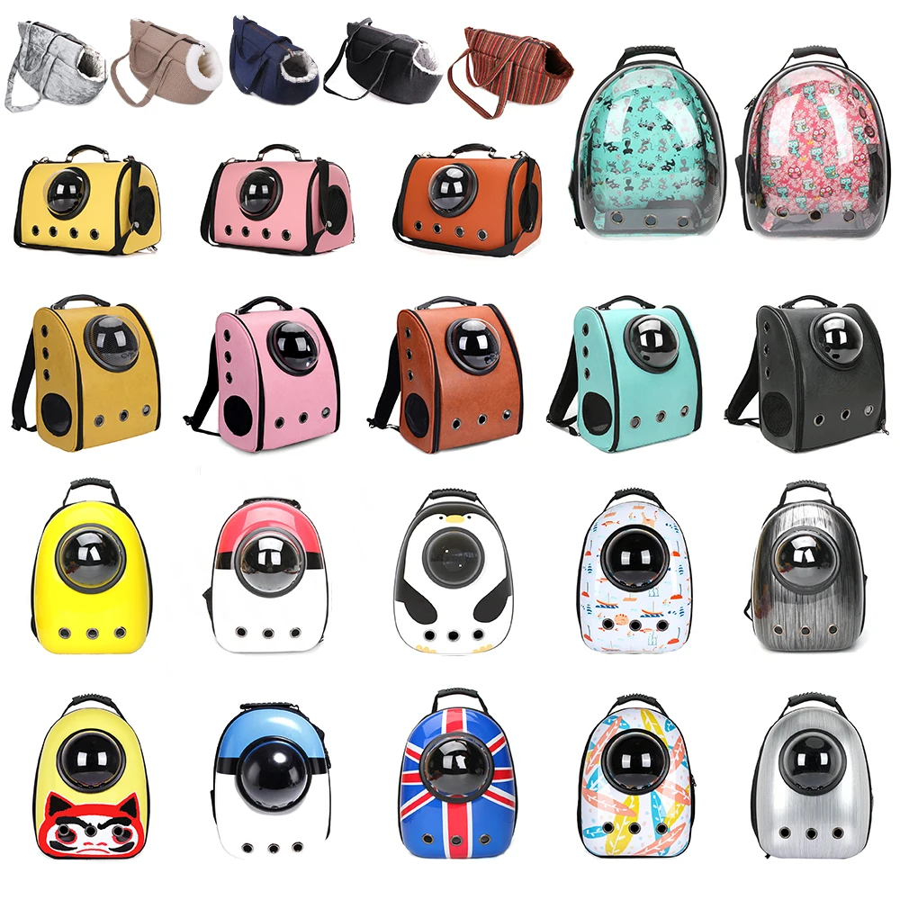 

Pet Dog Cat Backpack Space Capsule Travel Ball Bag for Small Dogs Cats Windows Bag Kitten Dog Cat Outdoor Carrier Accessories