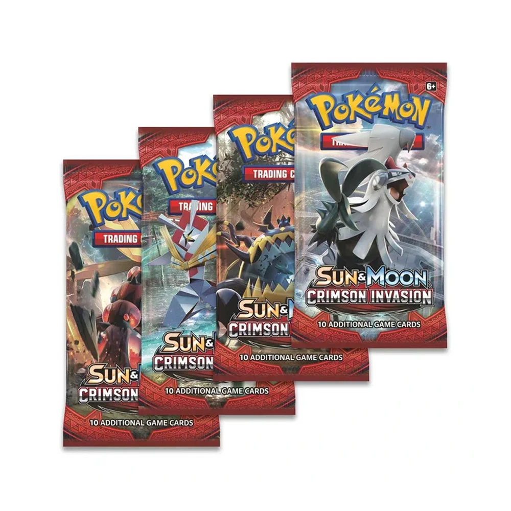 324/pcs Cards Pokemon Card TCG: Sun &amp; Moon Crimson Invasion Sealed  Booster Box Collectible Trading Card Game - AliExpress Toys & Hobbies
