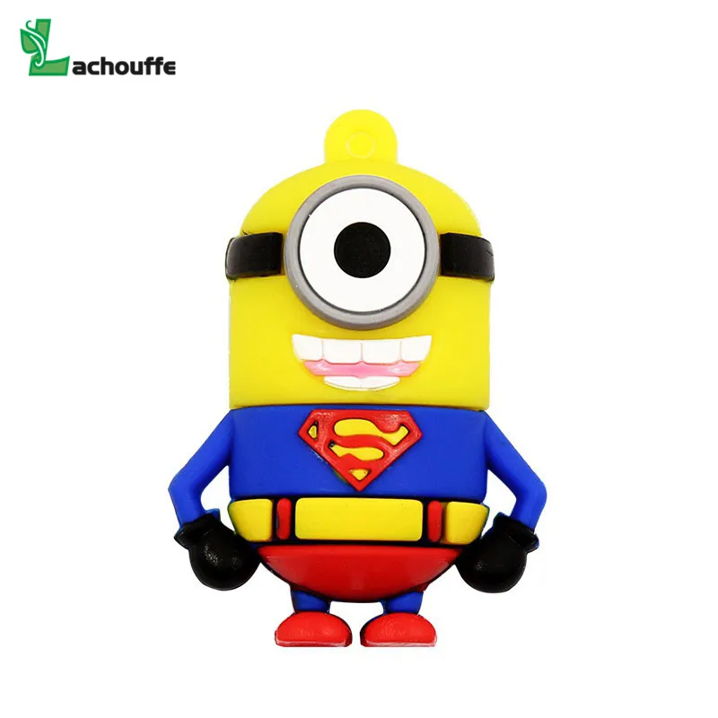 Флеш накопитель с миньонами 4 ГБ 8 16 32 64 Usb флеш накопители героями мультфильмов