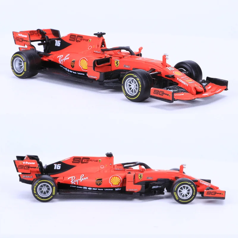 BBURAGO 1:43 модель металлического автомобиля игрушка для Ferrari F1 SF90 Модель гоночного автомобиля новая с оригинальной коробкой