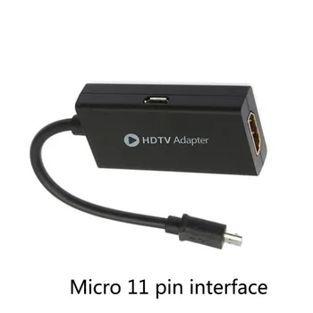 

11-Pin HDTV Cable For Android Phones USB To 1080P HDMI HD Cable Converter Adapter For Samsung Galaxy S3/S4/S5