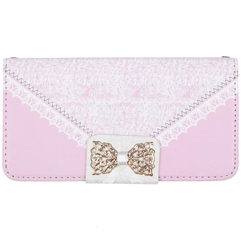 

Fashion Fresh Cute Flip Wallet Leather Case-pink(For iPhone6Plus/iPhone6SPlus)