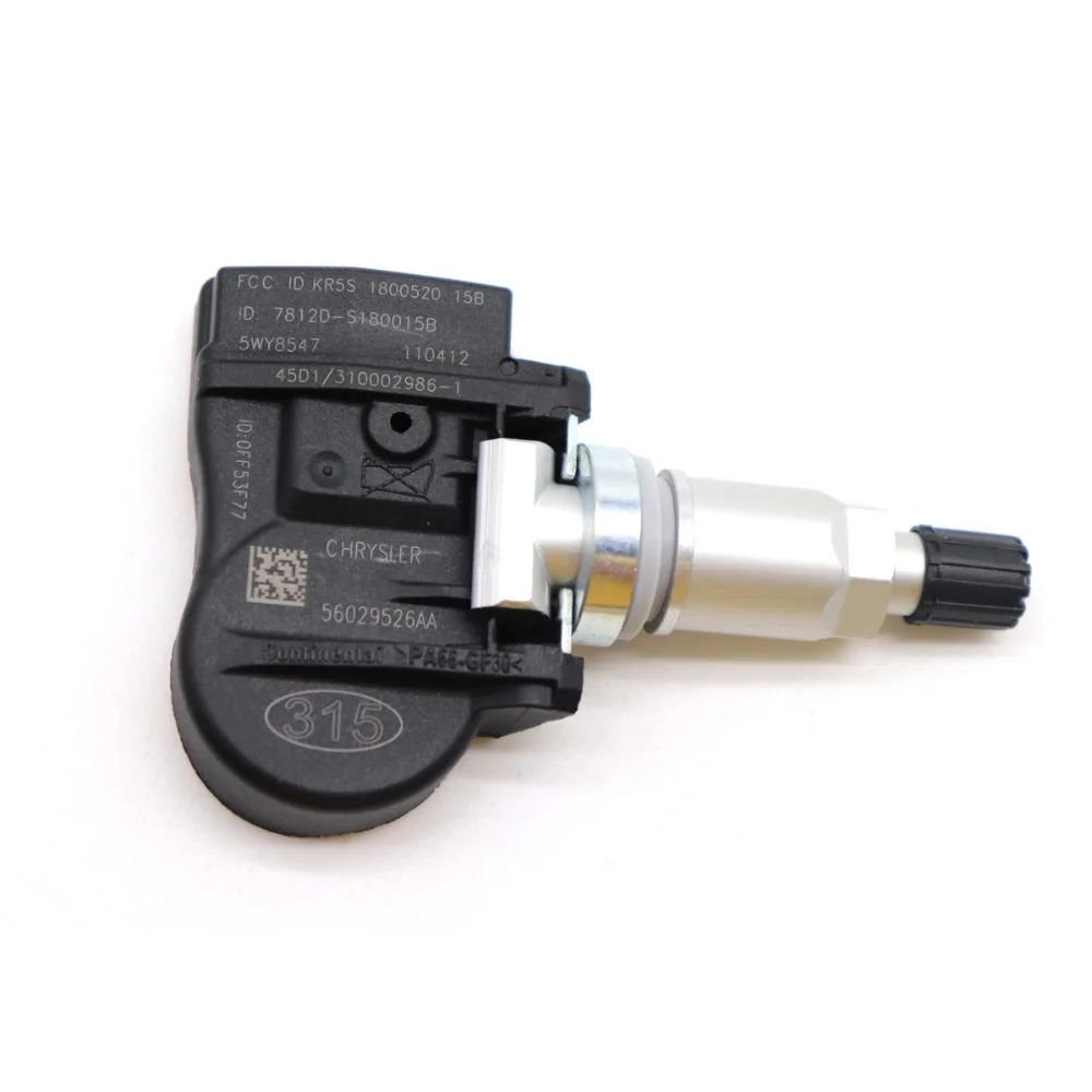 Автомобильный TPMS сенсор 56029526AA для MITSUBISHI LANCER OUTLANDER RVR 315 МГц 2006- система контроля давления в шинах датчик 5139640AA