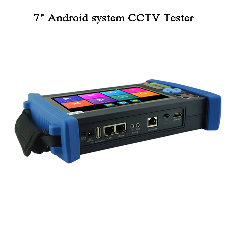 Камера видеонаблюдения H.265 7 дюймовый тестер CVI TVI AHD SDI беспроводная IP камера с