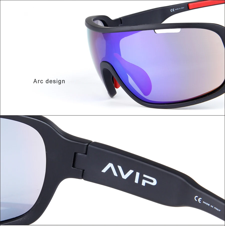 Full frame POC outdoor men and women sports polarized cycling glasses polarized sunglasses sports cycling glasses
