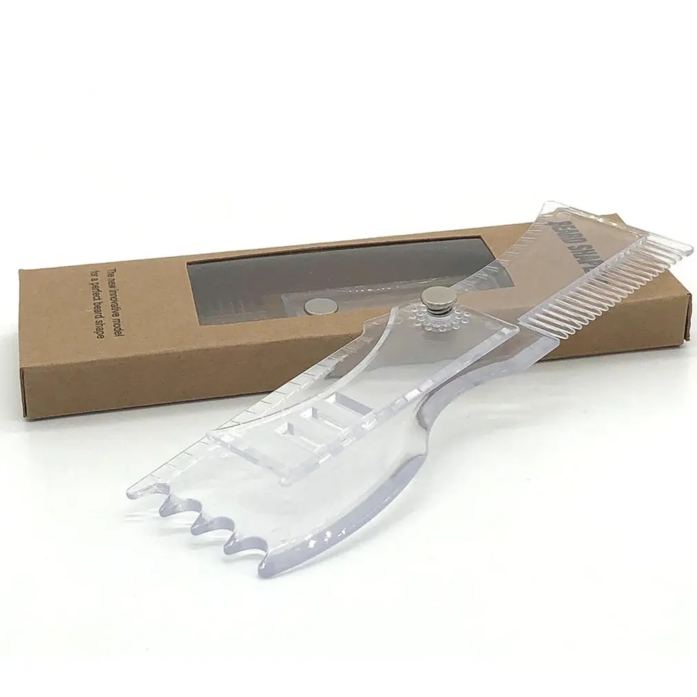 Rotating Beard Styling Comb Can Be Adjusted At Different Angles Of Beard Styling Comb Beard Styling Ruler Professional