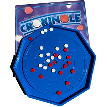

Canada Crokinole Tournament Checker Game Board Game for Adults Children Family Fun Play Table top 48x48 CM