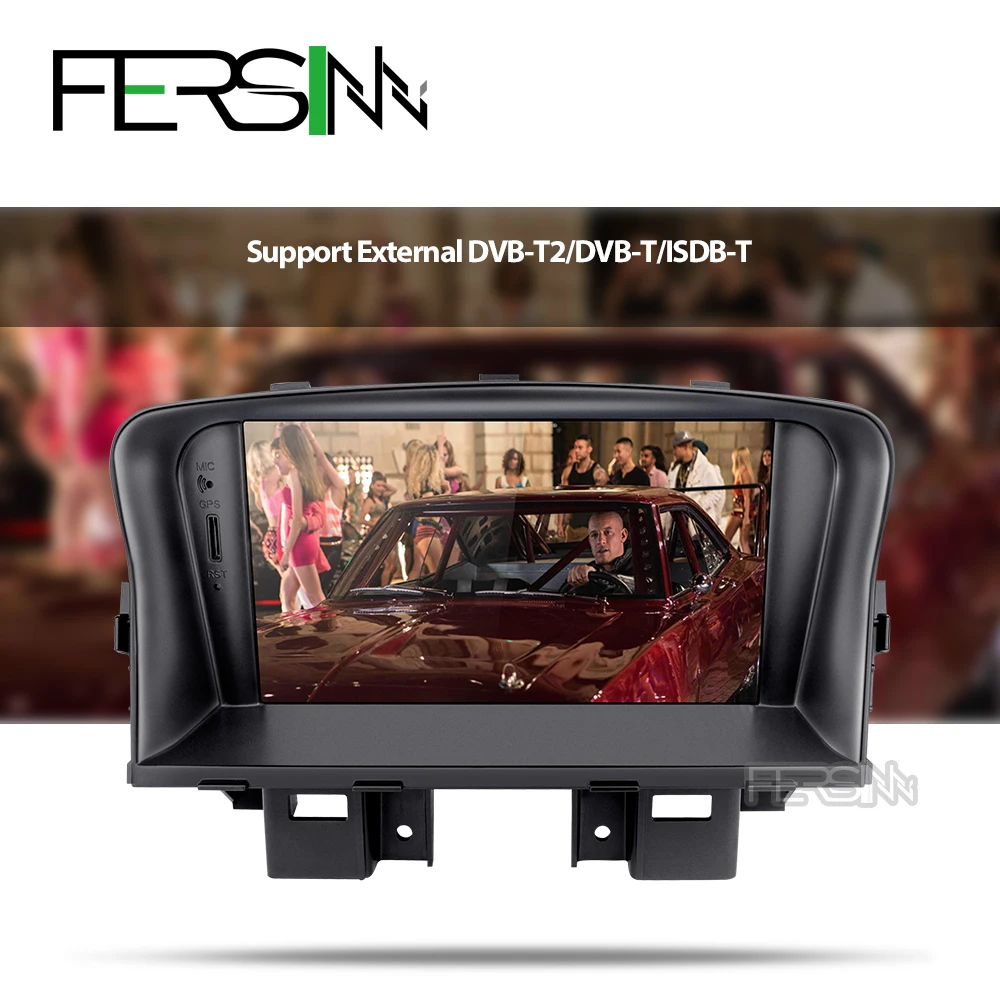 Excellent Fersinny ZLKLZ7060 2G+32G Android 8.1 car dvd radio player For Chevrolet Cruze 2008 2009 2010 2011 2012 car gps stereo player 5