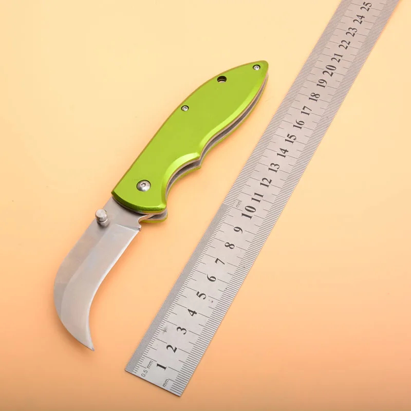 

New Arrival Tactical VG-10 blade aluminum Alloy handle folding pocket knife outdoor camping hunting survival knives EDC tools
