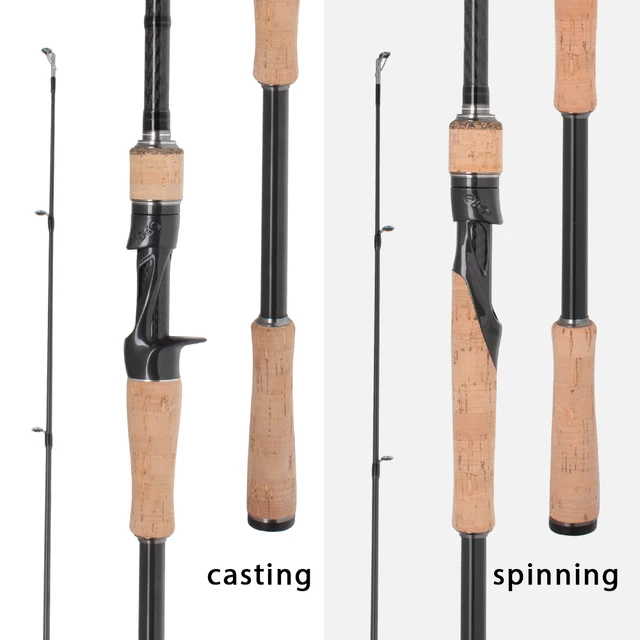 Obei HURRICANE 1.8/2.1/2.4/2.7/3.0m Casting Spinning Fishing Rod Fuji Or TS Guide Baitcasting Travel pesca M/ML/MH/H Lure Rod 2