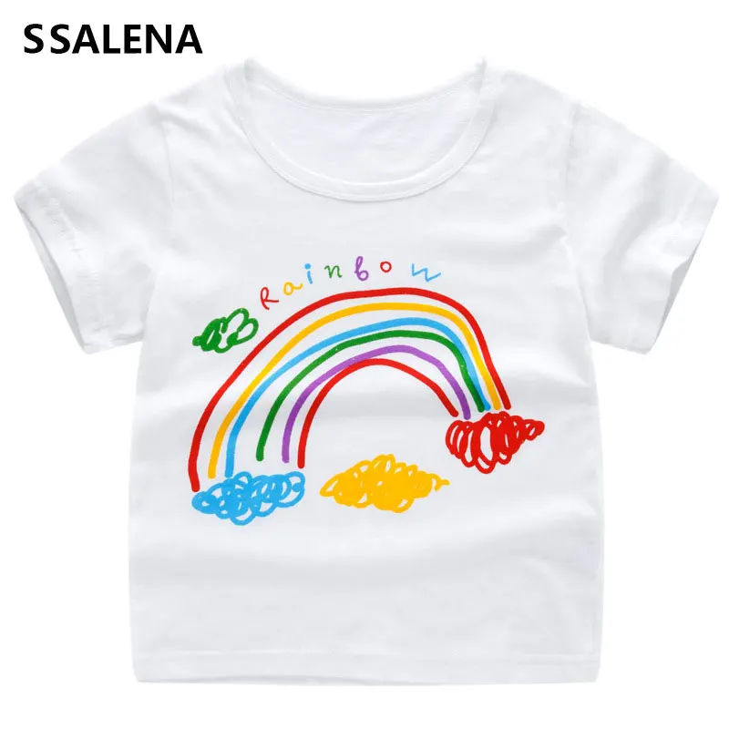 

Boys Summer T shirts Girls Tee Shirt Cotton Tops Kids Clothing Animal Pattern Baby Boy T-shirts Fashion Clothes Children 2-10T